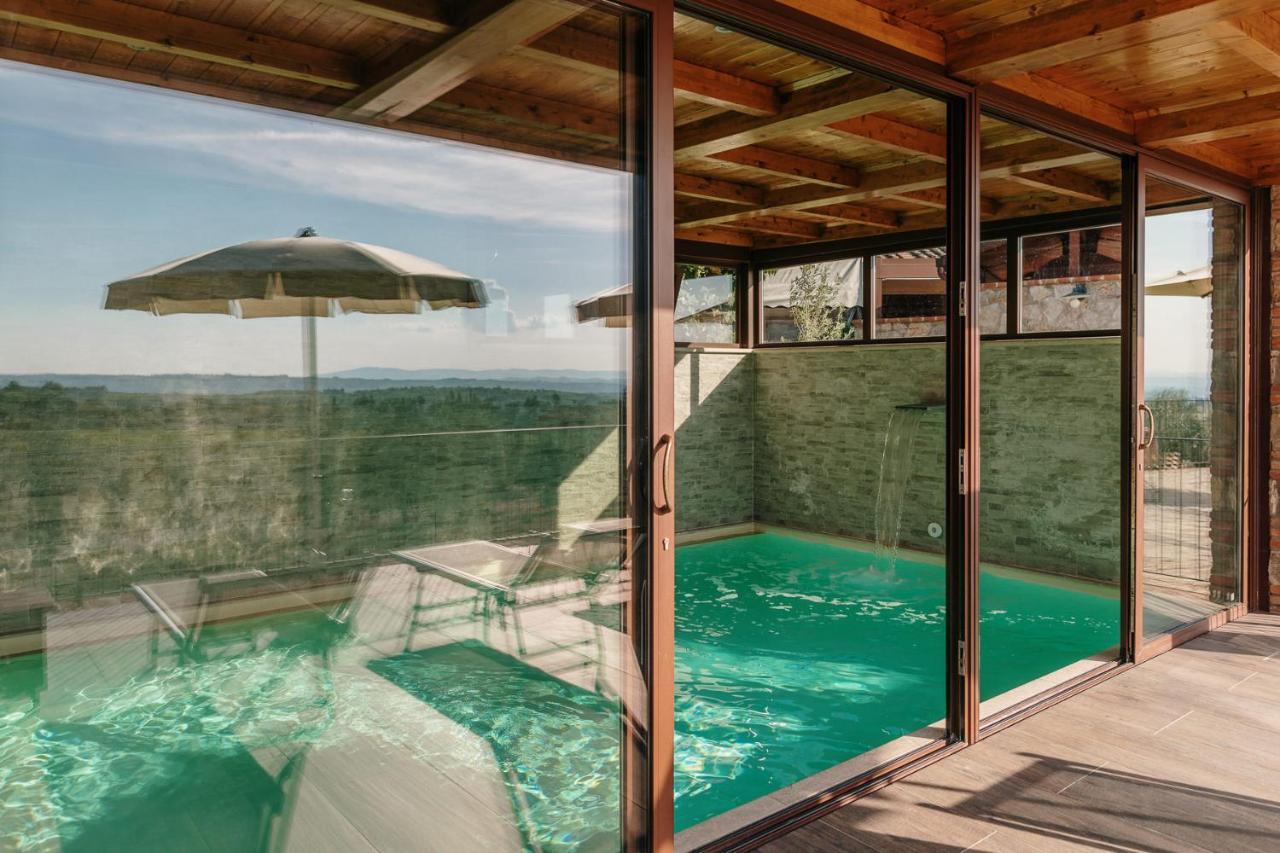 Borgo Villa A Sesta San Gusme Buitenkant foto